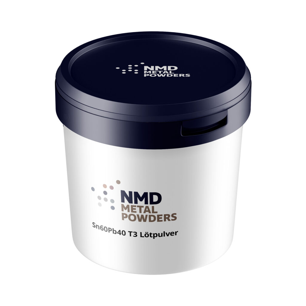 Sn60Pb40 T3 solder powder from NMD Metal Powders