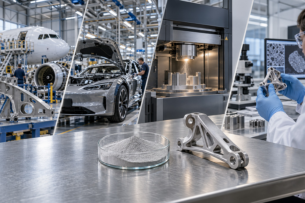 Magnesiumlegierungspulver WE43: Warum die Hochleistungslegierung für Leichtbau und additive Fertigung an Bedeutung gewinnt
